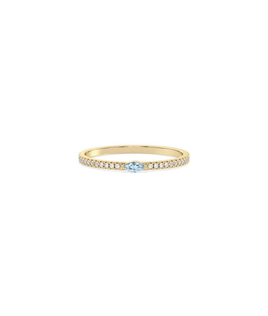 Diamond Stackable Ring - 79e | Everyday 14K Gold Jewelry