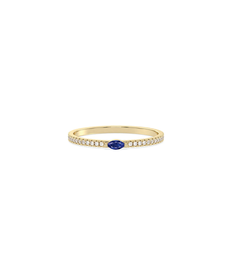 Diamond Stackable Ring - 79e | Everyday 14K Gold Jewelry
