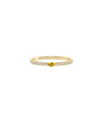 Diamond Stackable Ring - 79e | Everyday 14K Gold Jewelry