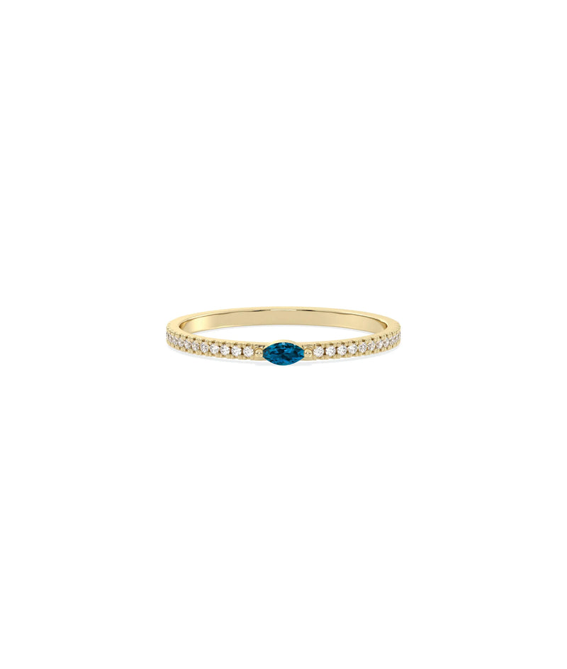 Diamond Stackable Ring - 79e | Everyday 14K Gold Jewelry