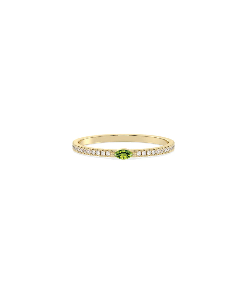 Diamond Stackable Ring - 79e | Everyday 14K Gold Jewelry
