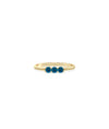 3 Stone Birthstone Prong Set Ring - 79e | Everyday 14K Gold Jewelry