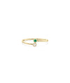 2 Stone Birthstone and Diamond Ring - 79e | Everyday 14K Gold Jewelry