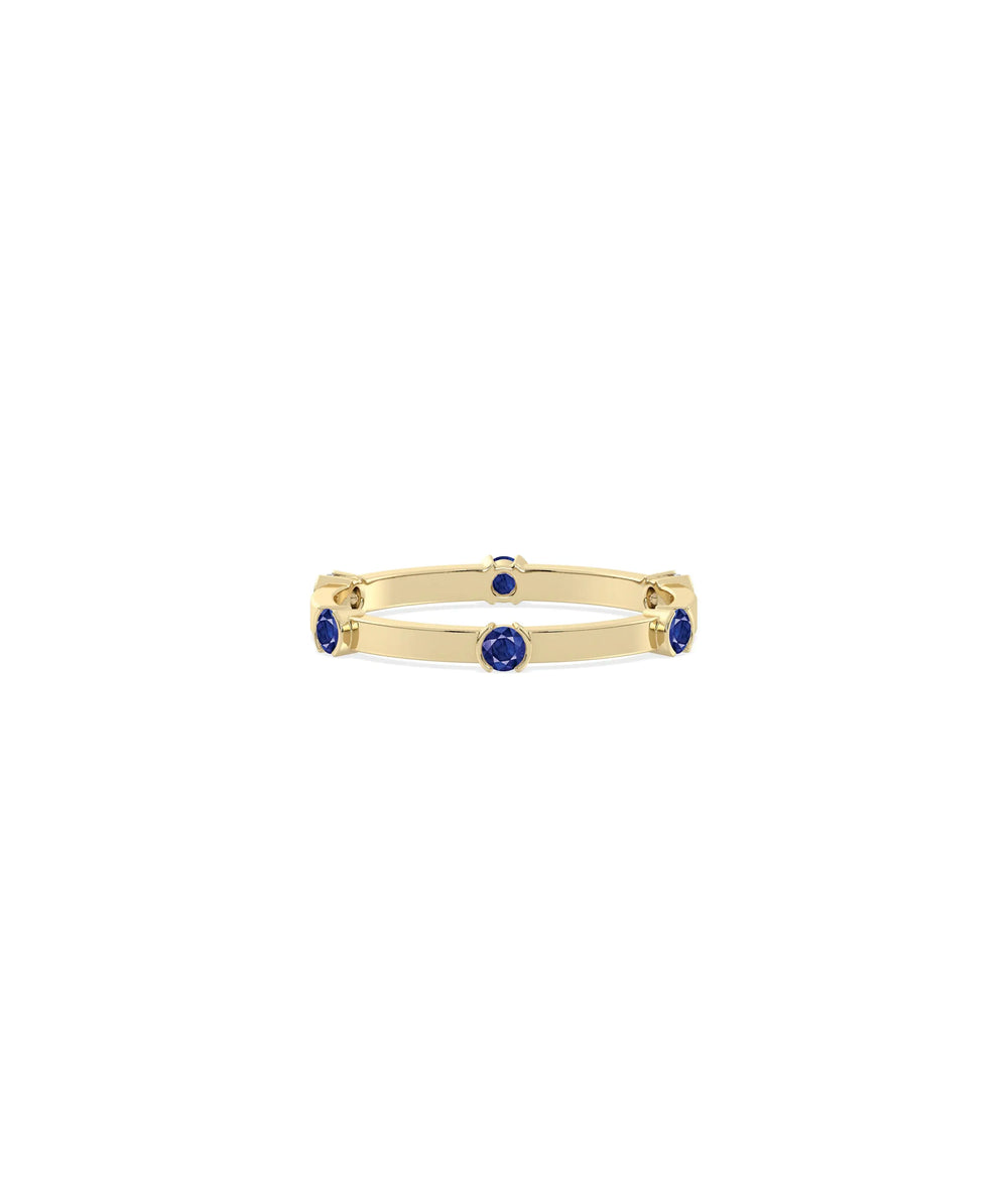 Birthstone Eternity Band Ring - 79e | Everyday 14K Gold Jewelry
