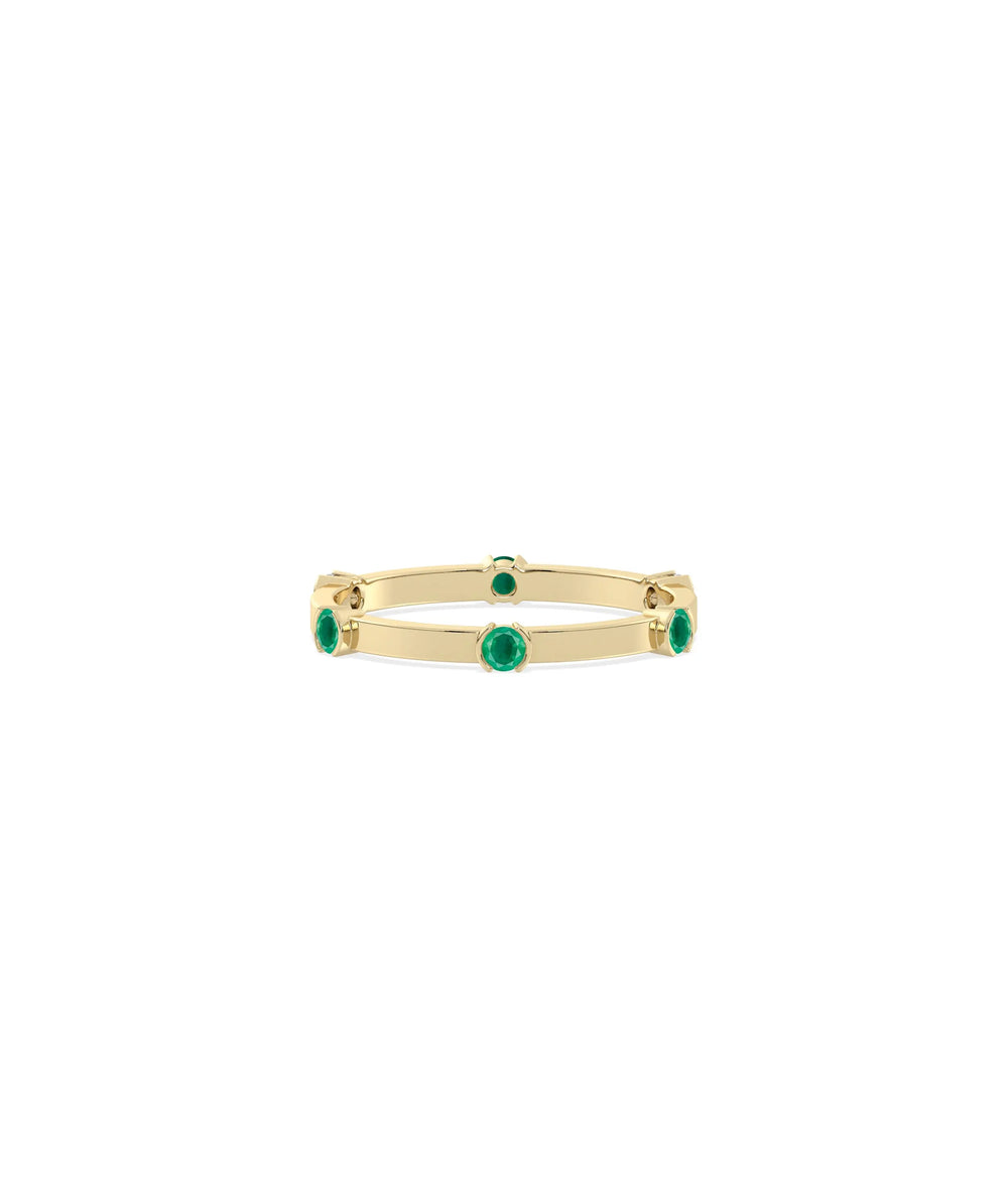 Birthstone Eternity Band Ring - 79e | Everyday 14K Gold Jewelry