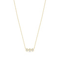 Three Stone Necklace