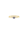 Birthstone and Diamond Evil Eye Ring | Everyday Jewelry - 79e | Everyday 14K Gold Jewelry