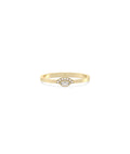 Marquise Crown Band Ring