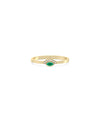 Birthstone and Diamond Evil Eye Ring | Everyday Jewelry - 79e | Everyday 14K Gold Jewelry