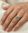 Marquise Crown Band Ring