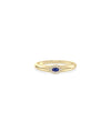 Birthstone and Diamond Evil Eye Ring - 79e | Everyday 14K Gold Jewelry