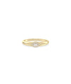 Birthstone and Diamond Evil Eye Ring - 79e | Everyday 14K Gold Jewelry