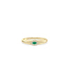 Birthstone and Diamond Evil Eye Ring - 79e | Everyday 14K Gold Jewelry