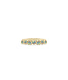 Heart Shape Birthstone Band Ring - 79e | Everyday 14K Gold Jewelry