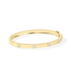 Diamond Pave Station Bangle - 79e | Everyday 14K Gold Jewelry