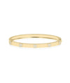 Diamond Pave Station Bangle - 79e | Everyday 14K Gold Jewelry