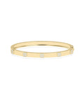Pave Diamond Station Bangle