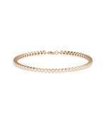 Diamond Bezel Set Tennis Bracelet - 79e | Everyday 14K Gold Jewelry