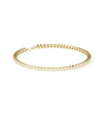 Diamond Bezel Set Tennis Bracelet - 79e | Everyday 14K Gold Jewelry