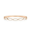 Diamond Link Bangle - 79e | Everyday 14K Gold Jewelry