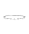 Diamond Graduating Bangle - 79e | Everyday 14K Gold Jewelry
