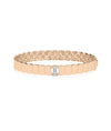 Solitaire Lab Diamond Gold Bangle - 79e | Everyday 14K Gold Jewelry