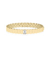 Solitaire Lab Diamond Gold Bangle - 79e | Everyday 14K Gold Jewelry