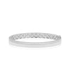 Diamond Fluted Bangle - 79e | Everyday 14K Gold Jewelry