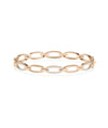 Diamond Link Eternity Bangle - 79e | Everyday 14K Gold Jewelry
