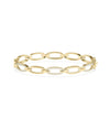 Diamond Link Eternity Bangle - 79e | Everyday 14K Gold Jewelry