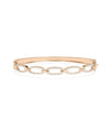 Diamond Link Bangle - 79e | Everyday 14K Gold Jewelry