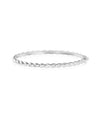 Natural Diamond Twist Bangle - 79e | Everyday 14K Gold Jewelry