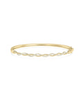 Diamond Twist Bangle