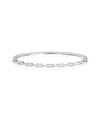 Diamond Pave Link Bangle - 79e | Everyday 14K Gold Jewelry