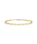 Pave Diamond Link Bangle
