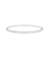 Emerald Cut Diamond Straight Link Bangle - 79e | Everyday 14K Gold Jewelry