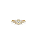 Pav Halo Band Ring