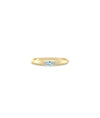 Birthstone Solitaire Band Ring - 79e | Everyday 14K Gold Jewelry