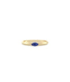 Birthstone Solitaire Band Ring - 79e | Everyday 14K Gold Jewelry