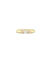 Birthstone Solitaire Band Ring - 79e | Everyday 14K Gold Jewelry