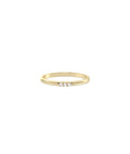 Three Stone Band Ring