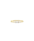 Baguette Center Accent Ring