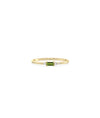 Birthstone Baguette Band Ring - 79e | Everyday 14K Gold Jewelry