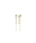 Linked Tennis Earring