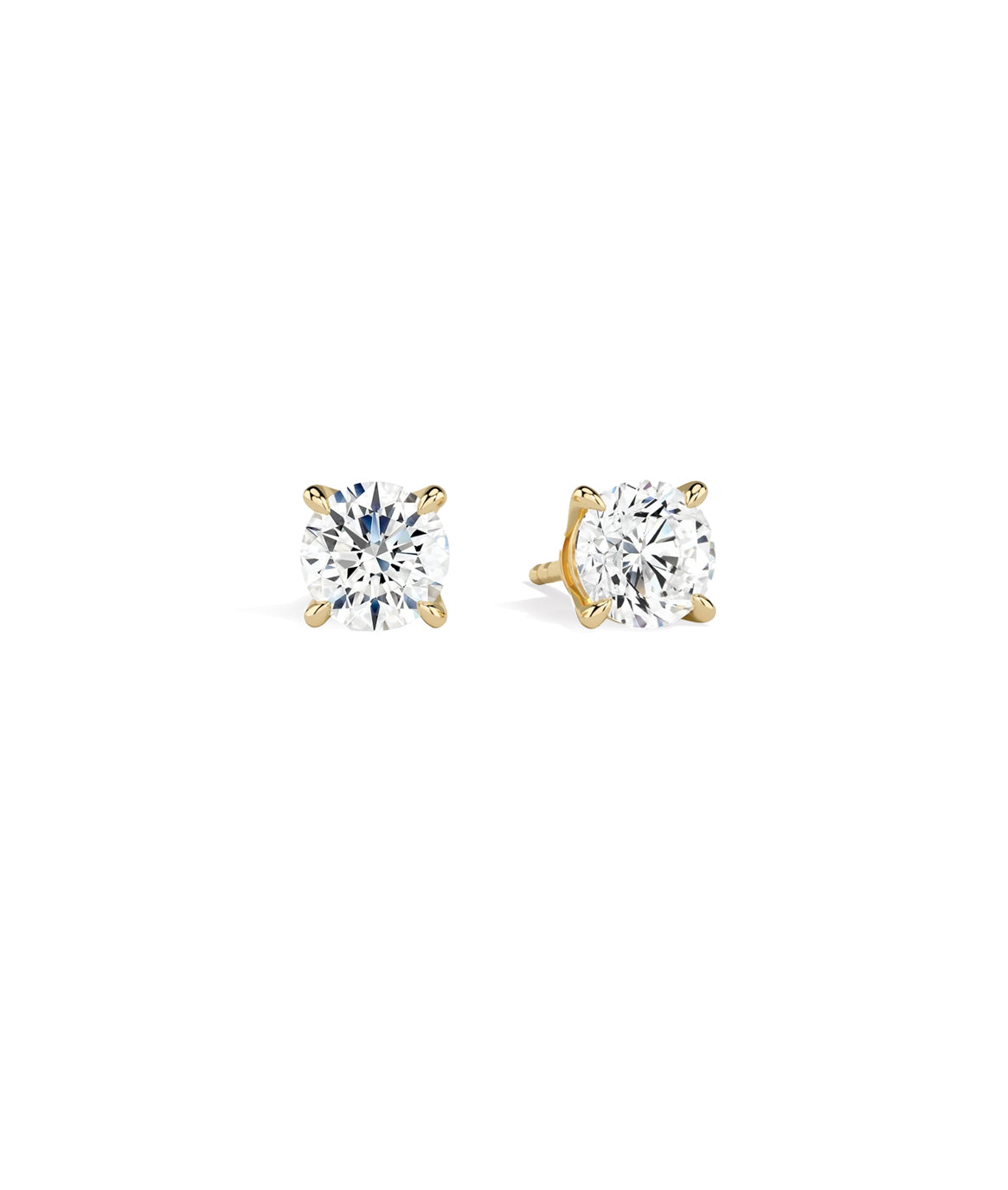 Classic Diamond Stud Earrings
