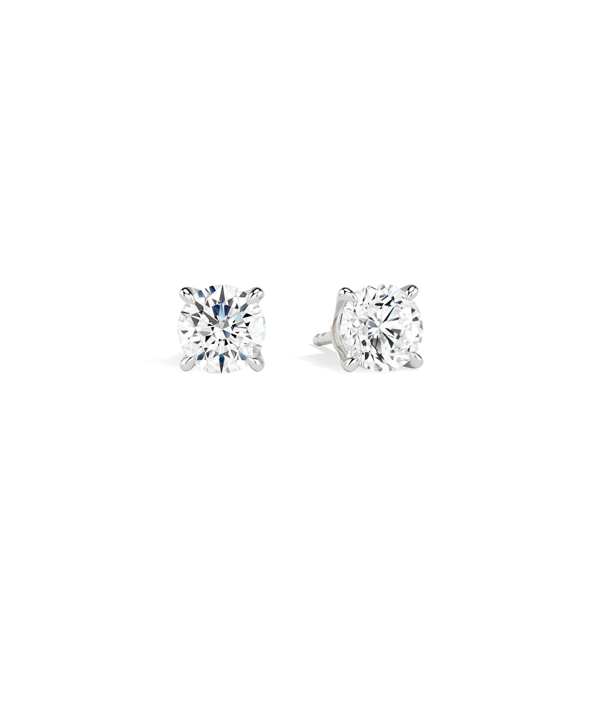 Classic Diamond Stud Earrings