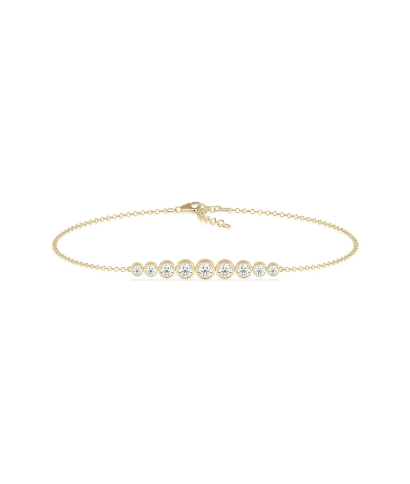 Graduating Birthstone Bracelet - 79e | Everyday 14K Gold Jewelry