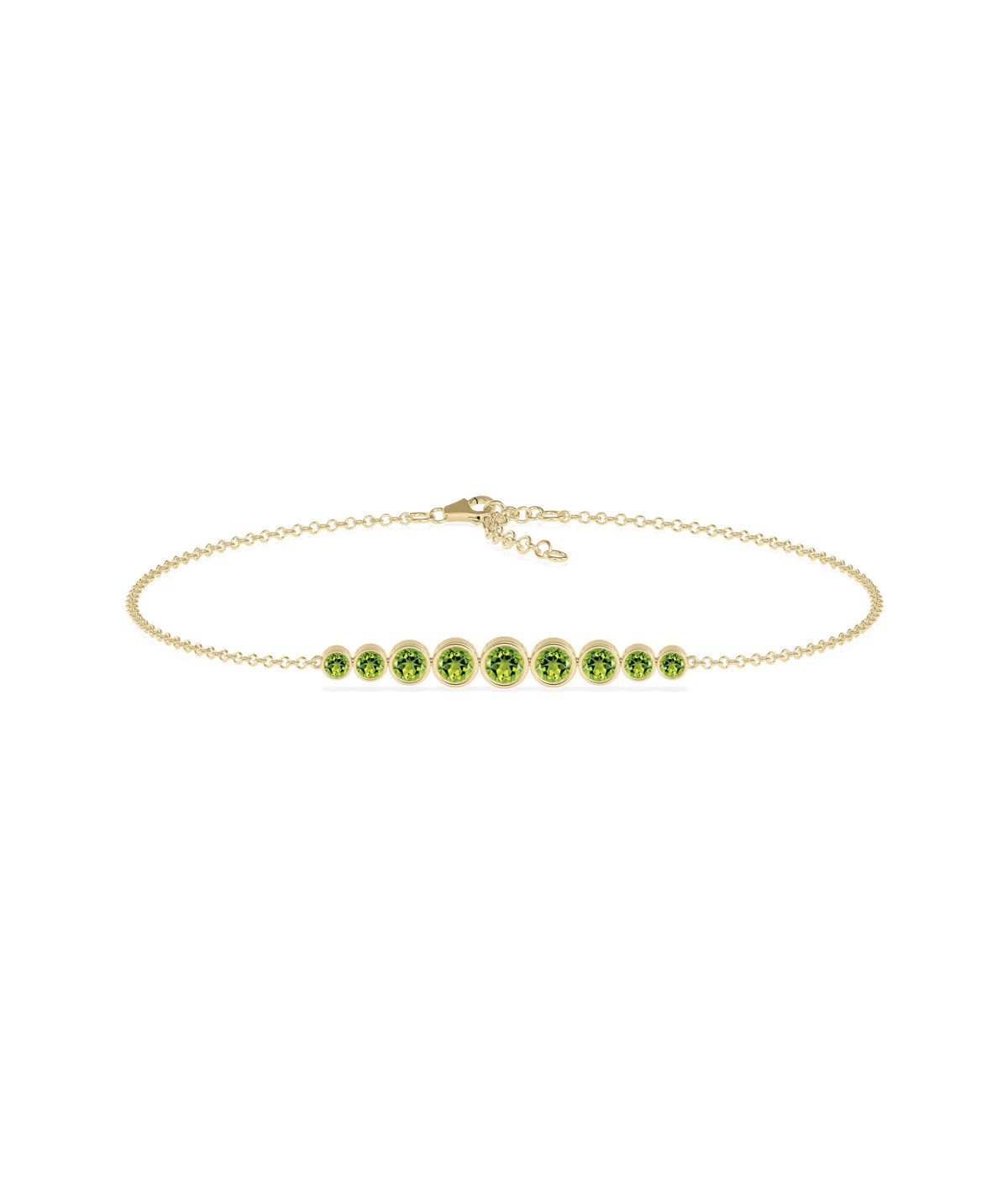 Graduating Birthstone Bracelet - 79e | Everyday 14K Gold Jewelry