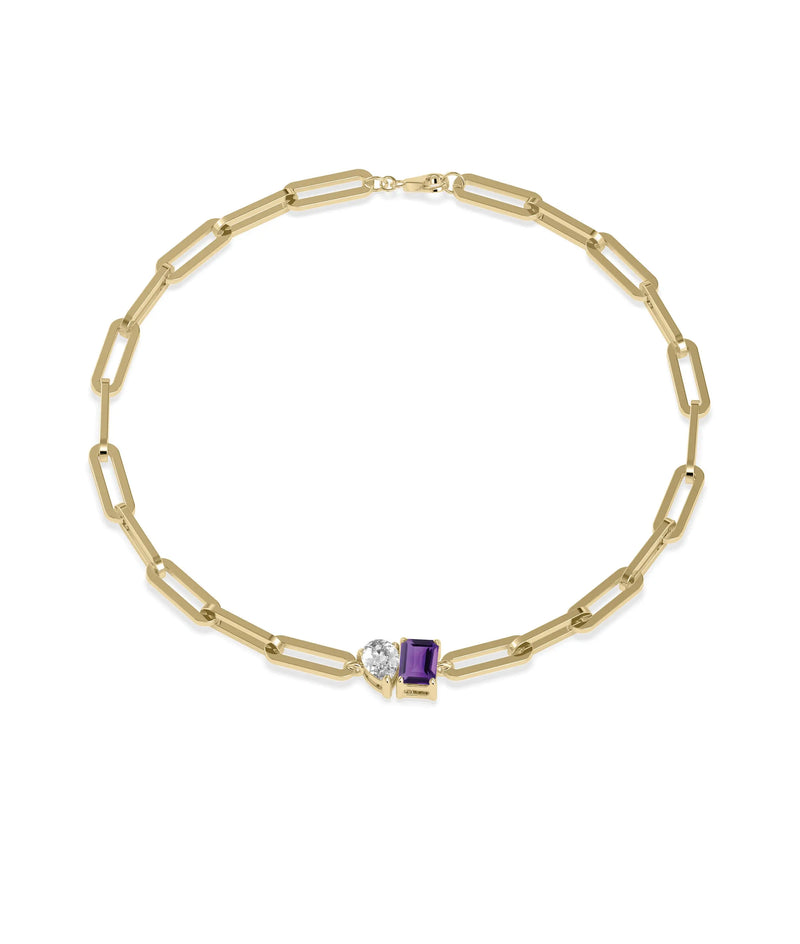 Birthstone and Diamond Bracelet - 79e | Everyday 14K Gold Jewelry