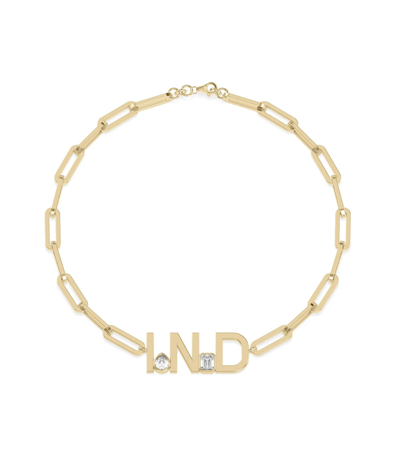 Birthstone Initials Bracelets - 79e | Everyday 14K Gold Jewelry